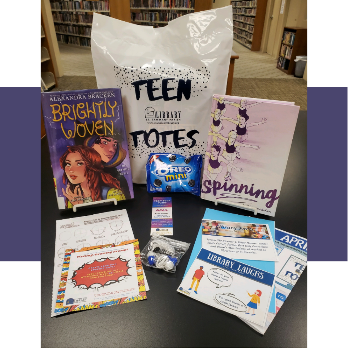 Teens, Get Ready For May Teen Totes! St. Tammany Parish Library
