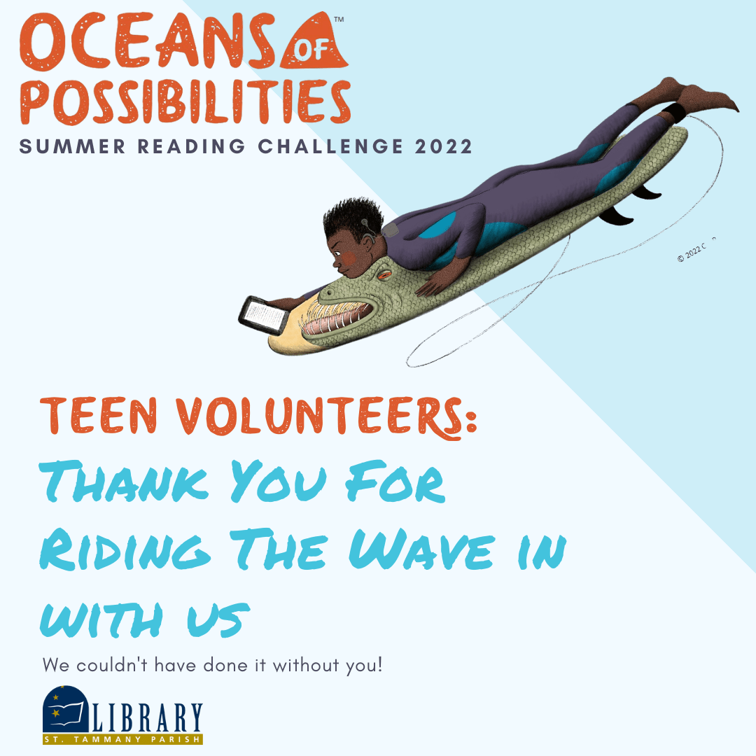 Teen Volunteer Thank You Teen Volunteer Thank You